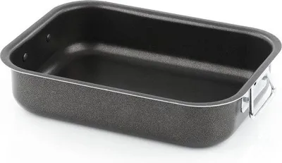 Immagine prodotto di Piastra di cottura in alluminio 30 x 22 cm, rivestita, per cucinare e mangiare