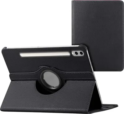 Productafbeelding van imoshion 360° draaibare Bookcase voor de Samsung Galaxy Tab S10 Ultra / Tab S9 Ultra - Zwart