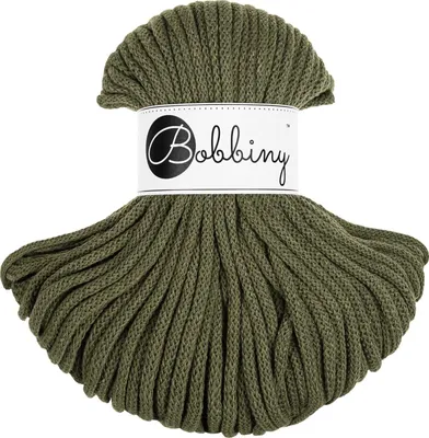 Obrázek produktu pro Bobbiny Premium 5 mm 50 m Avocado Šňůra
