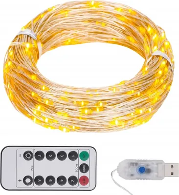 Zdjęcie produktu dla vidaXL Lampki choinkowe LED ze 150 diodami LED w kolorze ciepłej bieli 15 m - Lampki choinkowe - Lampki choinkowe - Lampki choinkowe - Lampki choinkowe