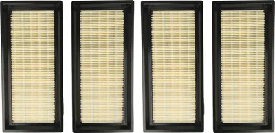 Produktbild von vhbw Filterset 4x Staubsaugerfilter Ersatz für Nilfisk 302002842 Filter für Staubsauger - Hauptfilter