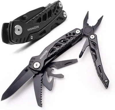 Produktbild von Famanu Multifunktionswerkzeug 10-in-1 - Schwarz