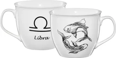 Zdjęcie produktu dla Kubek porcelanowy 550 ml Ryby Ambition