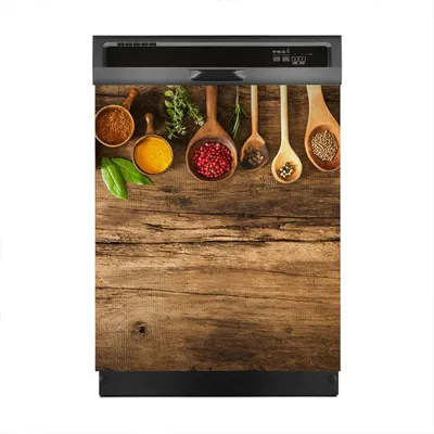 Produktbild von Magnete Dekorative 60x70 cm Küche Magnetmatte Spülmaschine - Kräuter und Gewürze