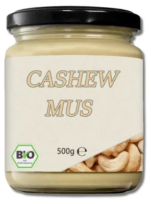Produktbild von Mynatura  Cashewmus – ab 500g - 2 Gläser (2x500g)