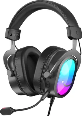 Productafbeelding van Fifine AmpliGame H16 - Gaming-hoofdtelefoon met microfoon - Zwart