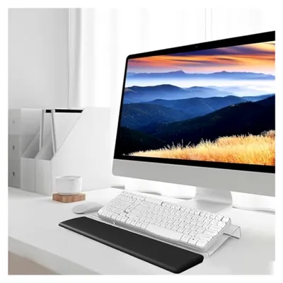Produktbild von Transparenter Tastaturständer mit Handgelenkauflage