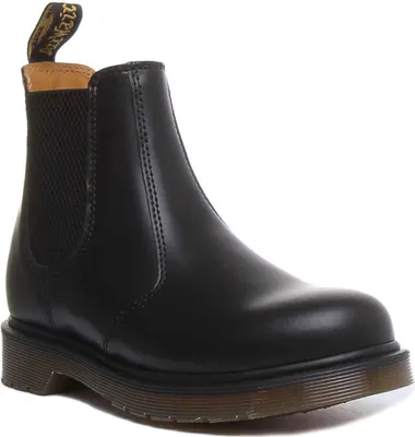 Produktbild von Dr Martens 2976 Herren Klassische Chelsea Stiefel aus Leder in Schwarz – 6 UK / Schwarz