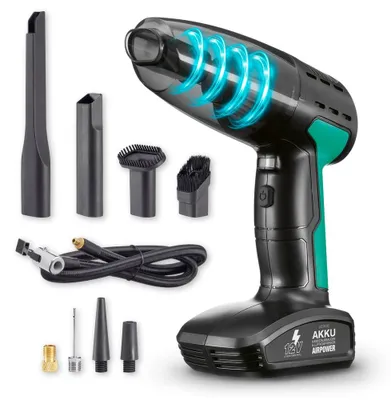 Immagine prodotto di Aspirapolvere portatile a batteria EASYmaxx, senza fili, ideale per pulire superfici, tavoli, auto e veicoli
