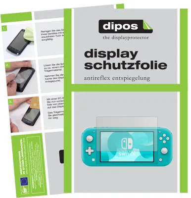 Produktbild von 2x ochranná fólie pro Nintendo Switch Lite matná ochranná fólie displeje dipos