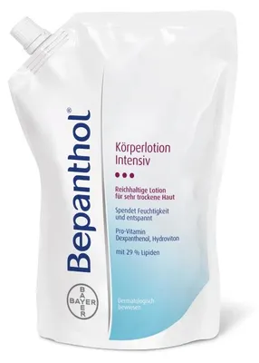 Zdjęcie produktu dla Balsam do ciała Bepanthol Intensive w saszetce uzupełniającej, 400 ml