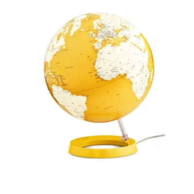 Produktbild von Atmosphere Light & Colour Leuchtglobus 30 cm Tischglobus in versch. Varianten Farbe: Gelb