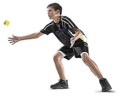 Produktbild von Reaktionsball aus Vollgummi 10cm mit unregelmäßiger Form für unvorhersehbaren Rückprall
