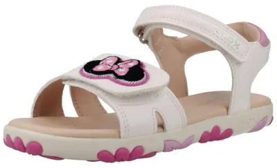 Produktbild von Geox Mädchen Klassische Sandalen J558ZD 000BC C1364 Farbe: Weiß Größe: 33