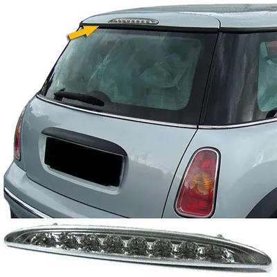 Produktbild von Dritte Bremsleuchte LED chrom Klarglas für Mini One Cooper S R50 R53 2001-2006