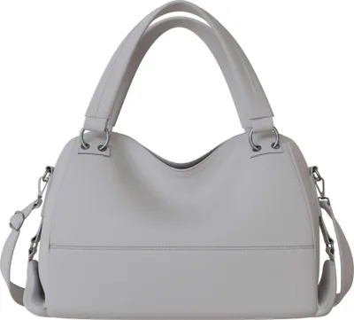 Produktbild von Damen Vegane Shopper Tasche Hobo Bag Umhänge Tasche  30669 Grey