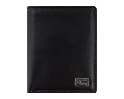 Image de Camel Active Porte-monnaie en cuir Japon haut noir