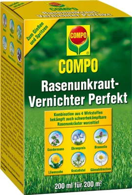 Produktbild von COMPO Rasenunkraut-Vernichter Perfekt - 200 ml