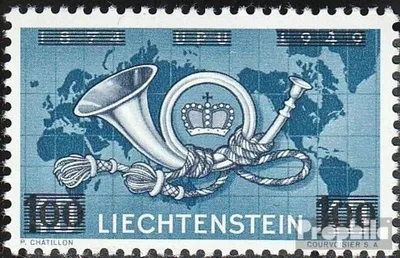 Produktbild von Briefmarken Liechtenstein 1950 Mi 288 (kompl.Ausg.) postfrisch Aufdruckausgabe