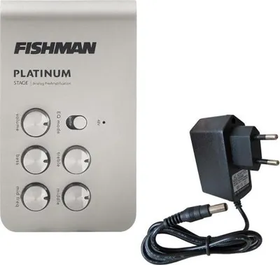 Productafbeelding van Fishman PRO-PLT-301 Platinum Stage EQ voorversterker met voeding