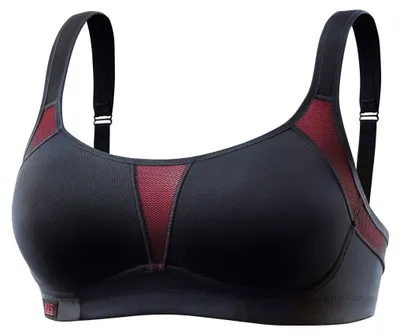 Produktbild von H.I.S. Sport-BH schwarz-pink Größe 90 Cup D