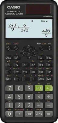 Produktbild von CASIO Taschenrechner FX 85 ES Plus 2E, schwarz, Schule, zehnstellig (FX-85ESPLUS-2-SETD)