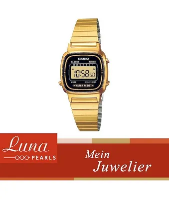 Produktbild von Casio Damenuhr Casio-Collection LA670WEGA-1EF