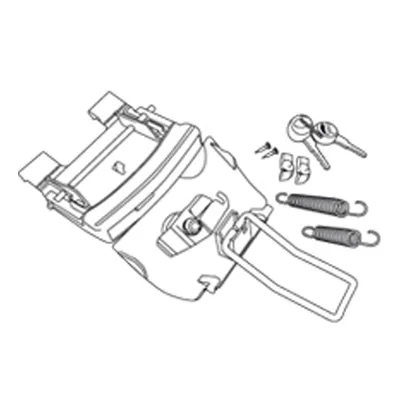 Productafbeelding van SHAD SH46/45/40/39: Sluitsysteem