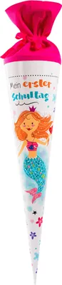 Produktbild von Goldbuch Schultüte Fräulein Meer Meerjungfrau Motiv 70cm