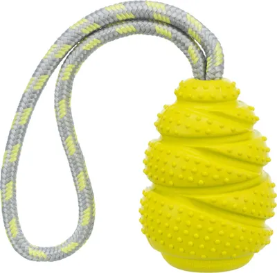Produktbild von TRIXIE Jumper am Seil, Naturgummi - lime - 9 cm/30 cm