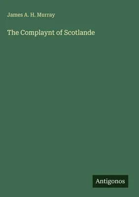 Produktbild von The Complaynt of Scotlande