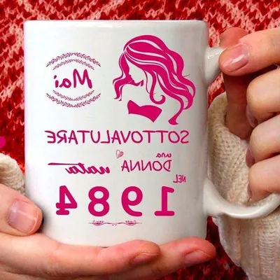 Immagine prodotto di Compleanno 1984 - Idea divertente per il compleanno di una donna - Tazza