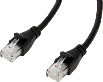 Zdjęcie produktu dla A. Podstawowe kable Ethernet, złączka RJ45, Cat6, zestaw 24 sztuk, 3 metry, czarne