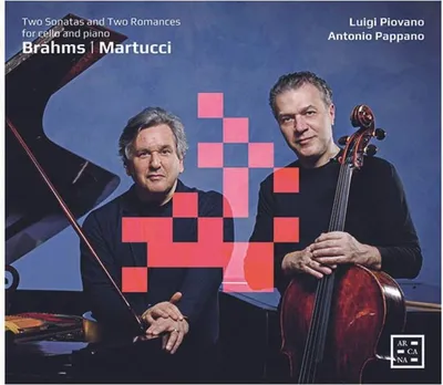 Immagine prodotto di Luigi Piovano - Brahms/Martucci: Due Sonate e due Romanze per violoncello e... CD