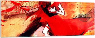 Produktbild von Bilder auf glas - tanzen sie - 90x30cm - Glasbilder - Wandbilder - Bilder - Kunstdruck - zum Aufhängen bereit - Wanddekoration aus Glas - Glas Bilder - Wandbild auf Glas - Einteilig - GAB90x30-3731