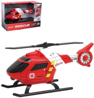 Produktbild von Wiky Vehicles Rettungshubschrauber mit Licht und Sound 16,5 cm