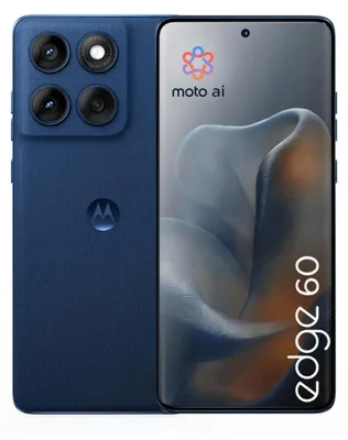 Produktbild von Motorola edge 60, 16,9 cm (6.67"), 8 GB, 512 GB, 50 MP, Android 15, Blau