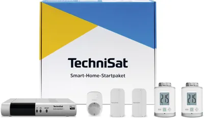 Produktbild von TechniSat 9531/0050, Silber, Weiß, 868.42 MHz, RF Wireless, Bluetooth, Wi-Fi 5 (802.11ac), 5 - 35 °C