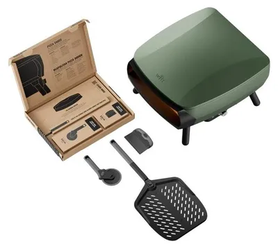 Obrázok produktu pre Witt 100000364, 1 pizza/pízz, Zelená, 33 cm, 500 °C, 5200 W, 650 mm