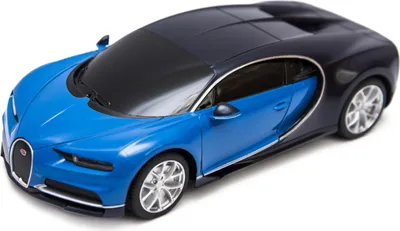 Immagine prodotto di Bugatti Chiron R/C scala 1:24 Rastar 76100 auto di controllo blu