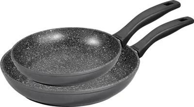 Produktbild von STONELINE® Pfannen-Set 2-teilig 24/28 | ohne Deckel
