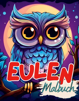 Produktbild von Malbuch Eule