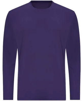 Image de AWDis Cool - T-shirt pour hommes/femmes unie à manches longues LT3968 (L) (violet)