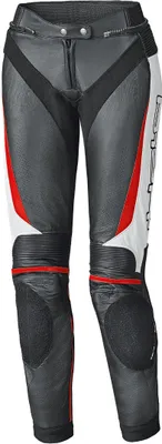 Produktbild von Held Lane II Damen Motorrad Lederhose, schwarz/weiß/rot, 38