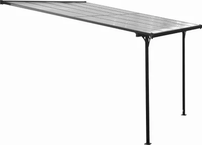 Produktbild von Westmann Alu Terrassenüberdachung Bruce 313 Schwarz 300x313x270 cm