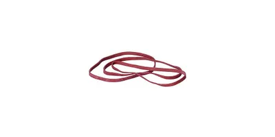 Produktbild von ALCO Gummiband 4 x 130 mm (B x L) Kautschuk rot 50 g/Pack.