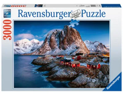 Produktbild von Ravensburger Klassische-Puzzles Hamnoy, Lofoten -3000-Stücke - Ab 14 Jahre für Kinder