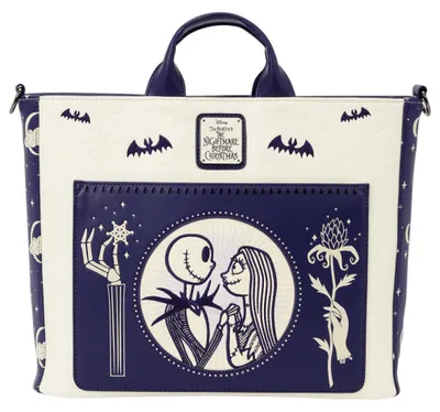 Immagine prodotto di Zaino Loungefly Disney, "Il Grillo Parlante", con Jack Skellington e Sally