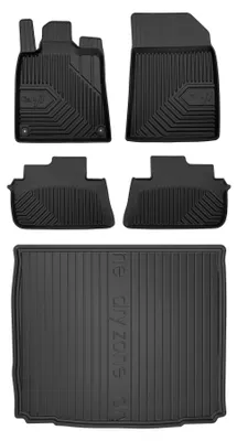 Immagine prodotto di Tappetini 3D TPE + baule DryZone per Peugeot 407 2004-2011 5 pezzi