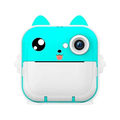 Obrázok produktu pre Detský Fotoaparát s Okamžitou Tlačou – Kamera s Videom a Čiernobielou Tlačou Fotografií, Ideálny Darček pre Deti - InstantPrint